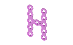 Titanium H shape Plates