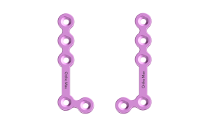 Titanium L Shape plate 100ᵒ