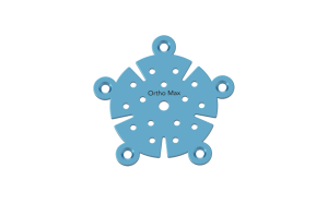 Titanium Micro Burr Holes Cover Plates 1.2mm NeuroFix Orthopaedic Cranial Implant