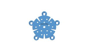 Titanium Micro Burr Holes Cover Plate CMF Upper Face Orthopaedic Implant India