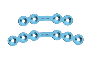 Titanium Micro Orbita Plates with Bar 1.2mm CMF NeuroFix Orthopaedic Implant for Orbital Bone Fixation