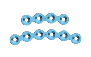 Titanium Micro Orbita Plates Without Bar 1.2mm CMF Neurofix Orthopaedic Facial Bone Implant