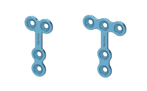 Titanium Micro T Shape Plates 1.2mm Neurofix Orthopaedic Micro Plating Implant Cranial Maxillofacial