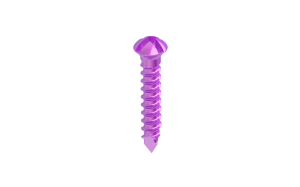 Titanium Screws Cross Drive 1.5mm CMF Upper Face Plating System Orthopaedic Craniofacial Bone Fixation