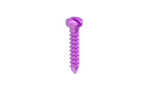 Titanium Screws Single Slotted 1.5mm CMF Upper Face Plating System Orthopaedic Bone Fixation Implant