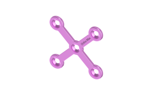 Titanium X shape Plates