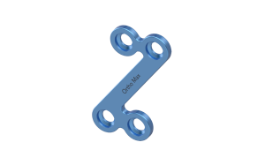 Titanium Z Shape Plates 2mm CMF Mini Plating System Orthomax Cranio-Maxillofacial Bone Fixation Implant