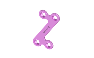 Titanium Z Shape Plates 1.5mm Orthopaedic CMF Upper Face Bone Fixation Implant